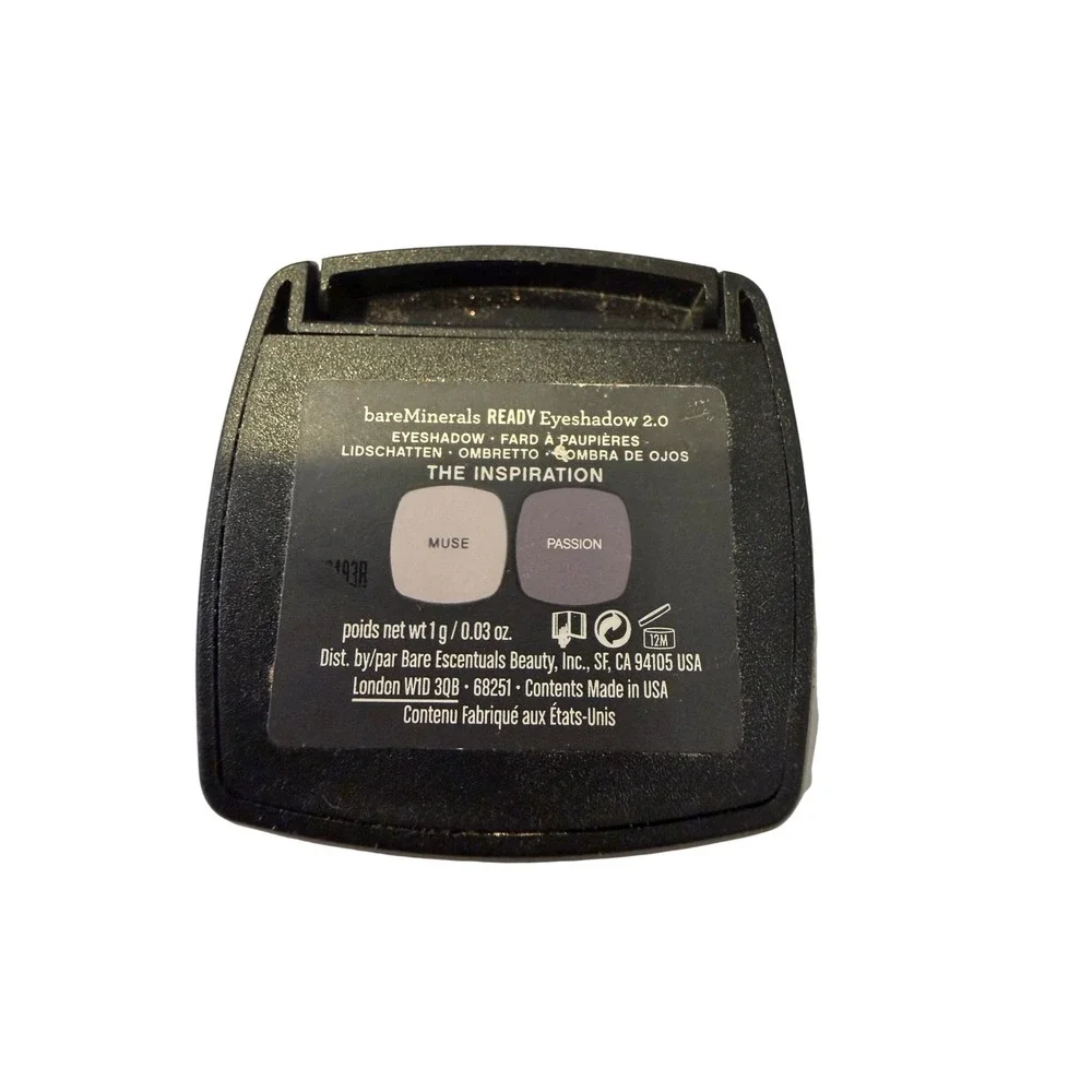 bareMinerals READY Eyeshadow 2.0 The Inspiration Muse Passion Duo Compact